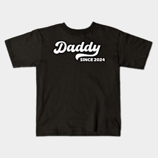 Daddy Since 2024 Kids T-Shirt